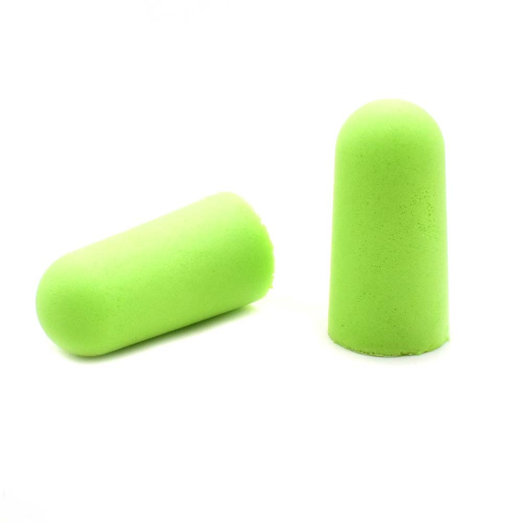 Interstate Safety 40203 Ultra-Soft Foam Earplugs, Box of 200 Pair - 32dB Highest NRR - Green Color